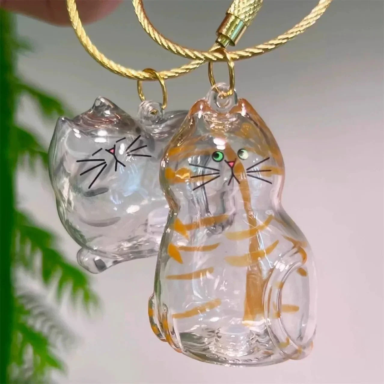 Cat Hair Keychain